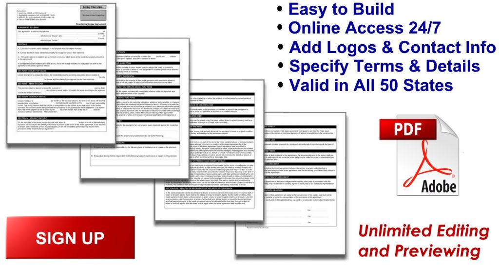 rental forms