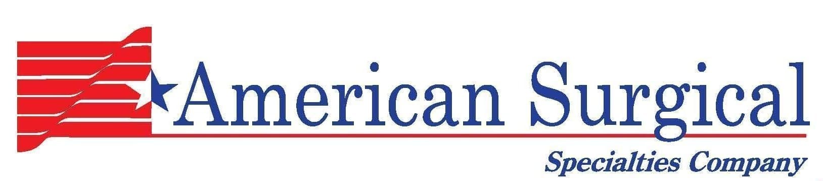 The american surgical specialties company logo.