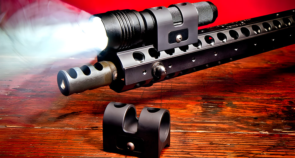 Flashlight Gun Mount