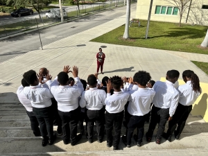 5000 Role Model Tie-Tying Ceremony