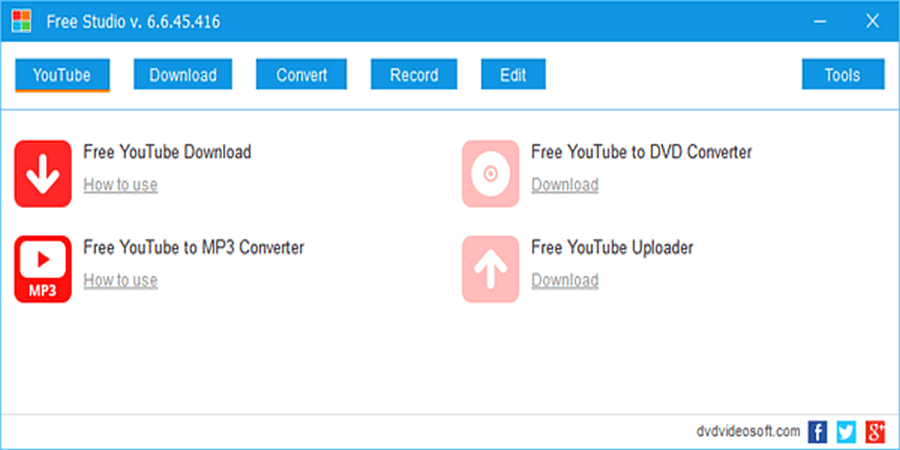 DVDVideosoft Free Studio