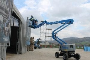 Genie Z45 XC Cherry Picker for Sale in UK, in areas like Leicester, Northampton, Nottingham, Birmingham, Derby, Warwick, West Midlands and East Midlands