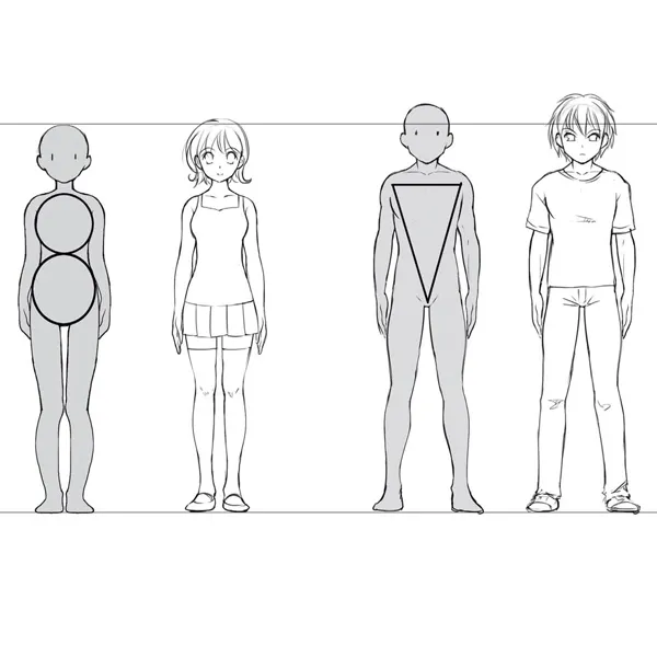 Male Anatomy Drawing Anime Male Body Skinny Muscular - vrogue.co