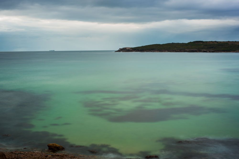 polarizer seascape long exposure