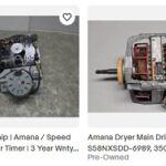 Used Amana Dryer Parts