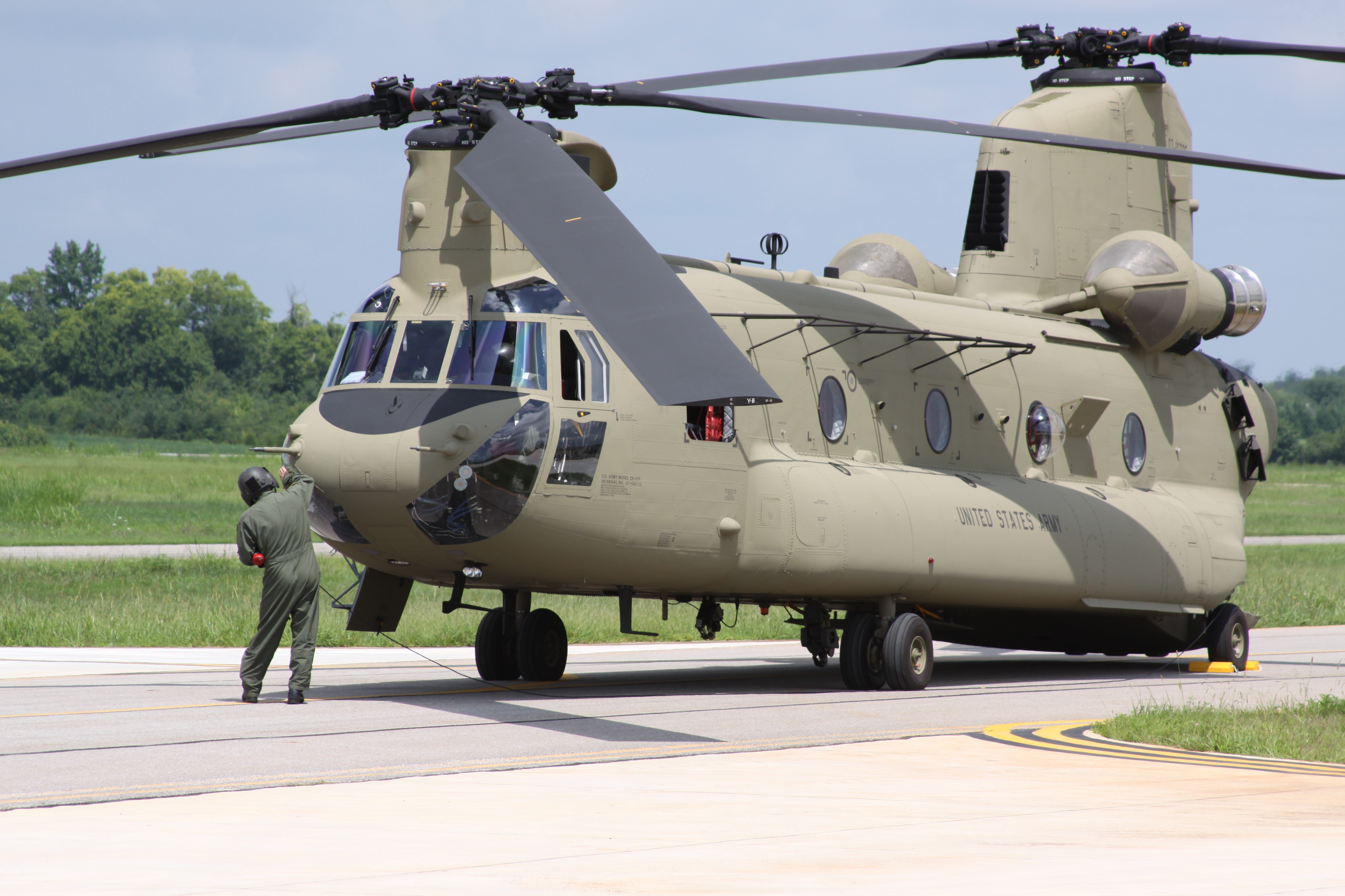 Military Cargo Helicopter