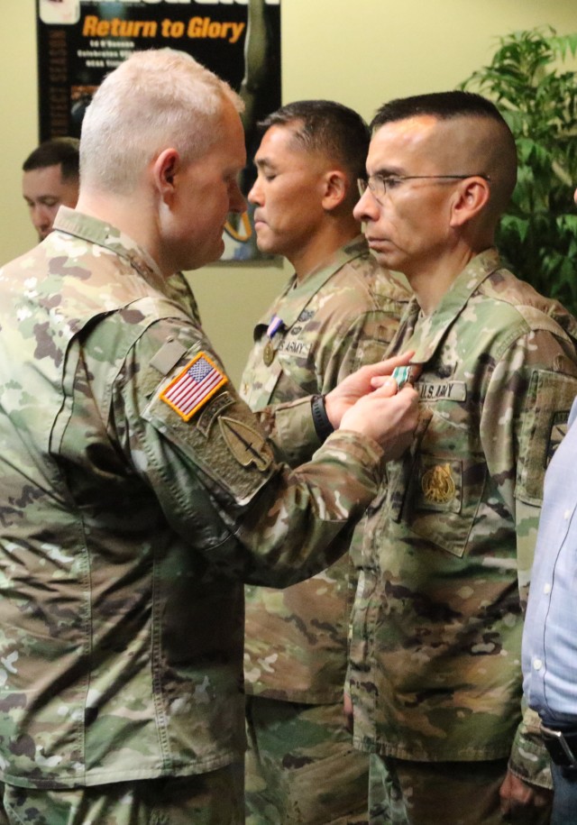 UCLA ROTC instructor awarded Soldier's Medal, staff recognized