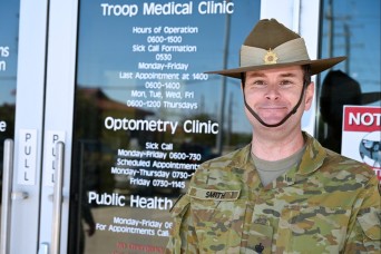 Royal Australian Army Medical Corps officer serves with distinction at MEDCoE