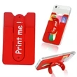 Eco-friendly Custom Silicone Cell Phone Wallets Stands