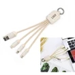 Wheat Straw 3-in-1 Charging Cable