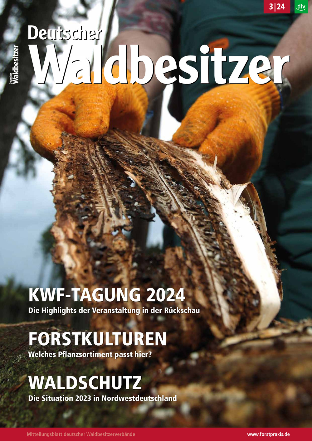 Deutscher Waldbesitzer Hefttitelbild