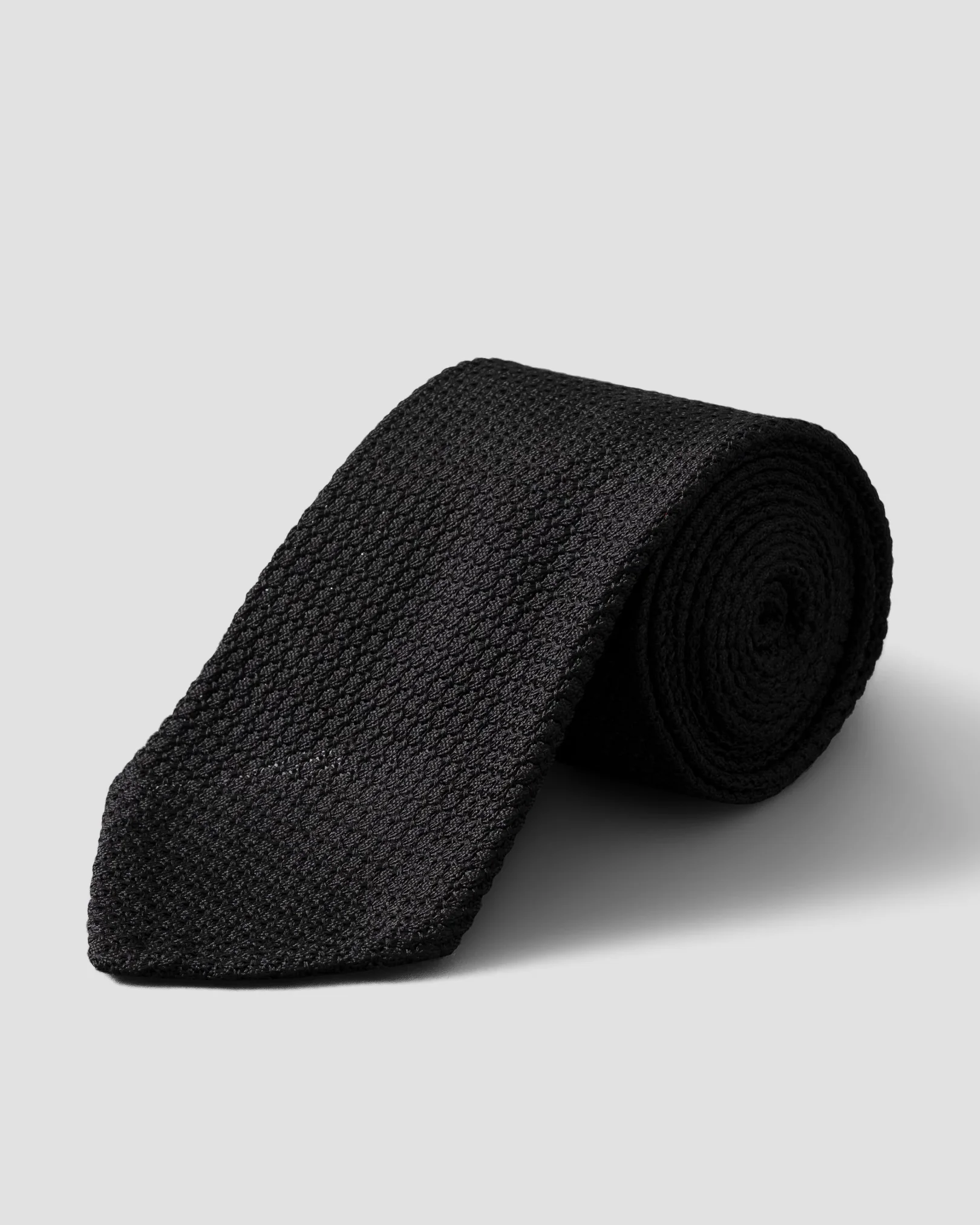 Eton - Black Grenadine Tie