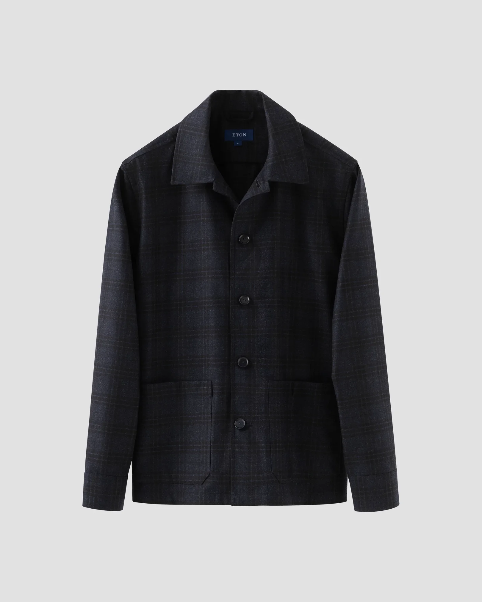 Eton - Wool Cashmere Overshirt