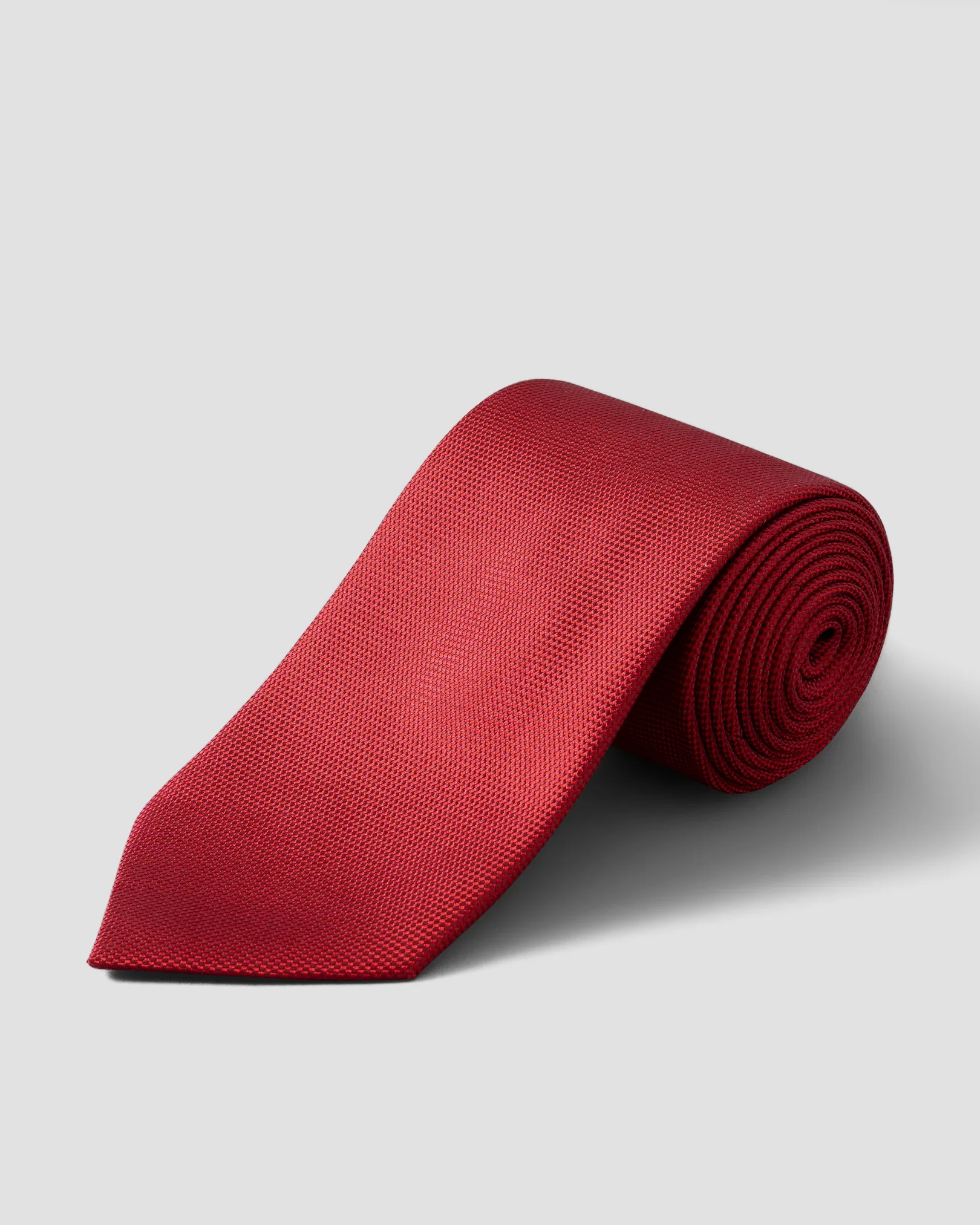 Eton - Red Basketweave Tie