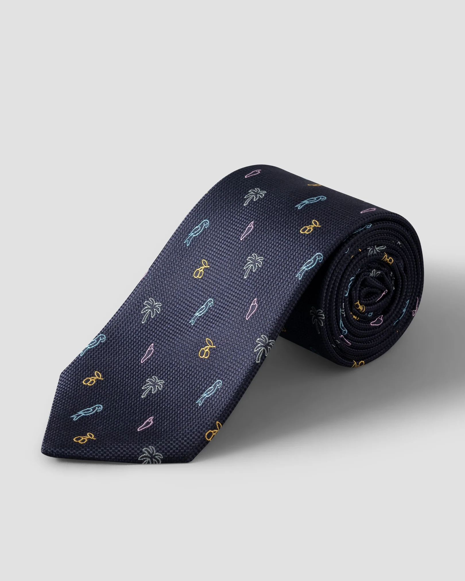 Eton - Motif Woven Silk Tie