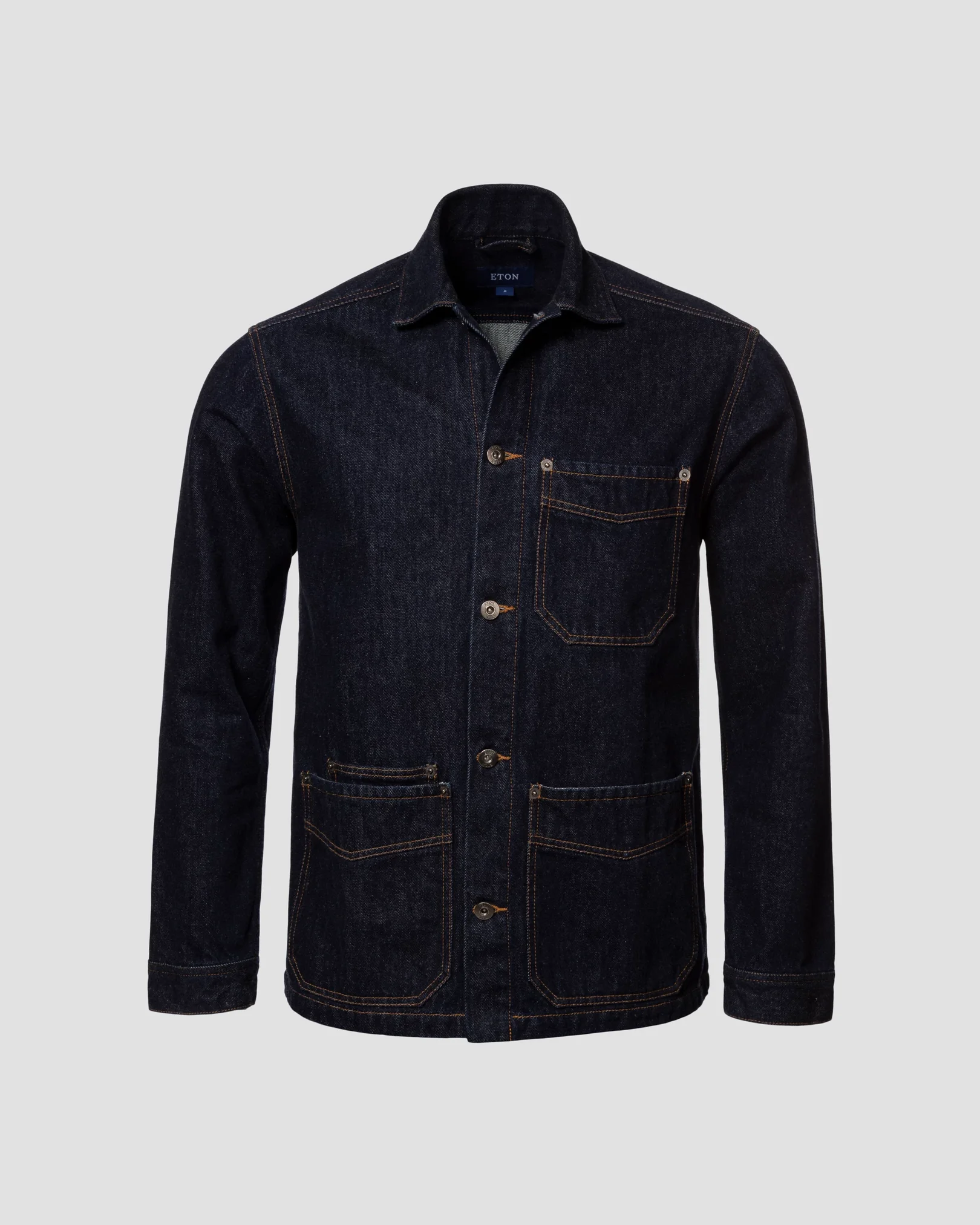 Eton - Blue Denim Overshirt