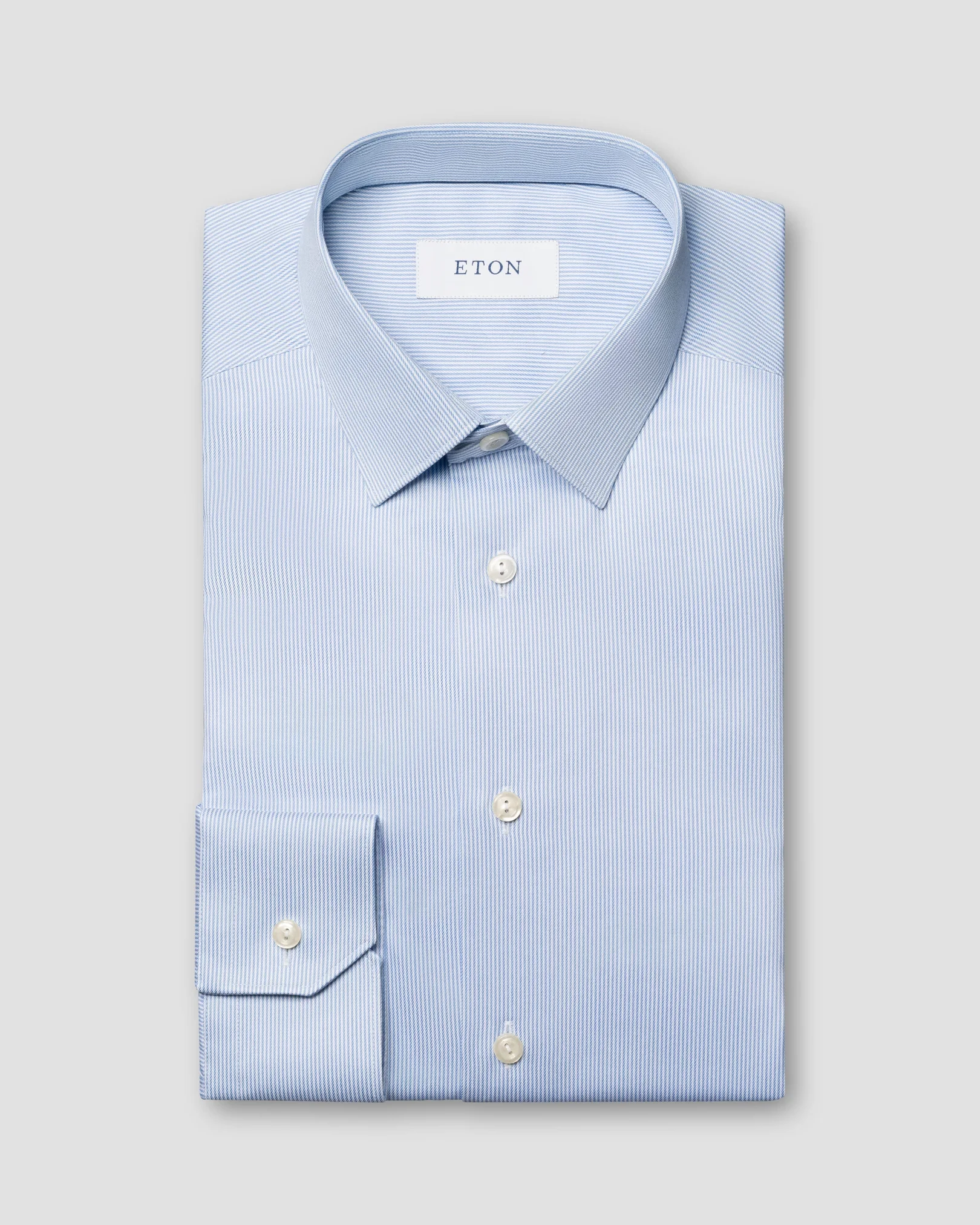 Eton - Fine Stripe Signature Twill Shirt