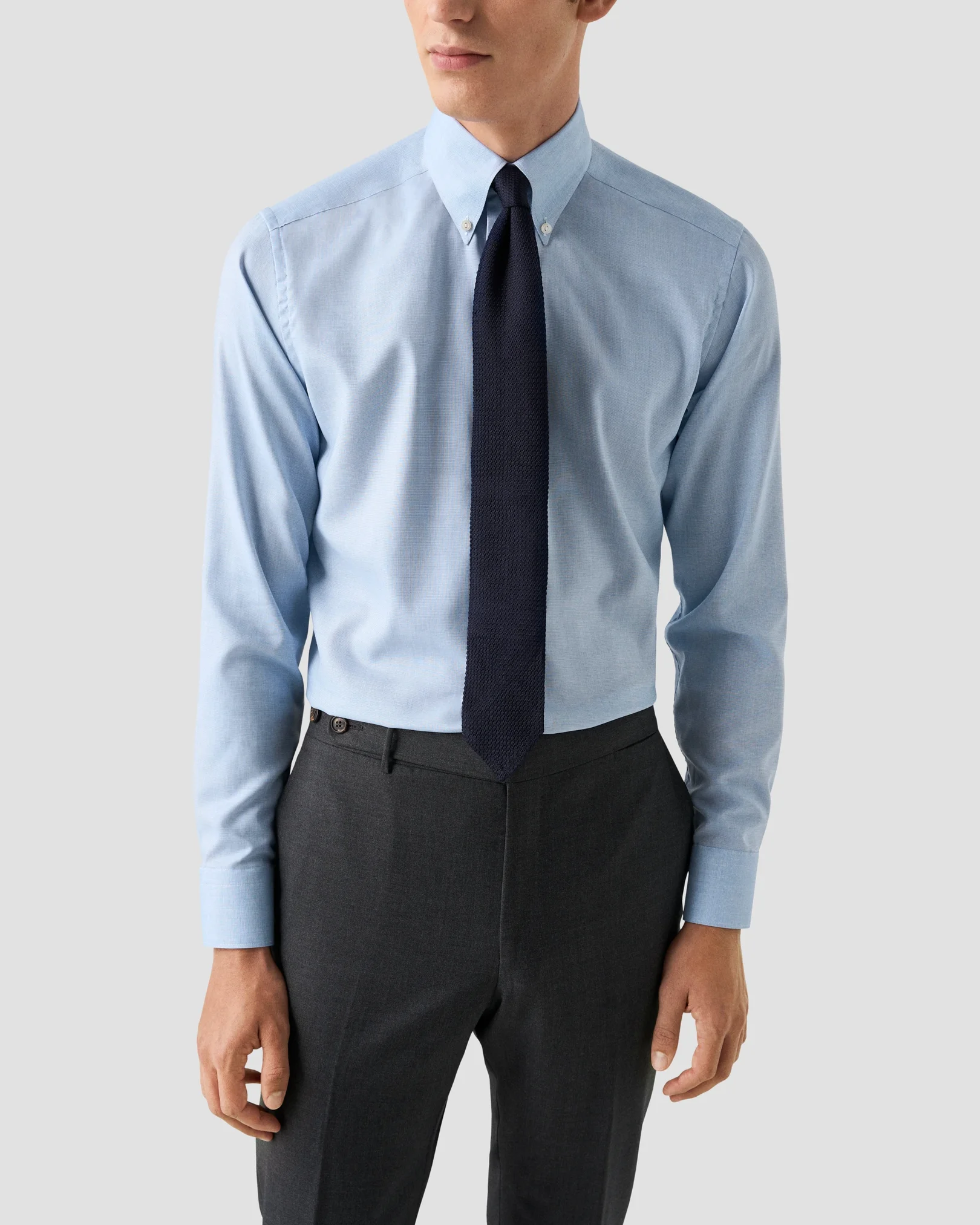 Eton - Chemise Oxford Signature Unie