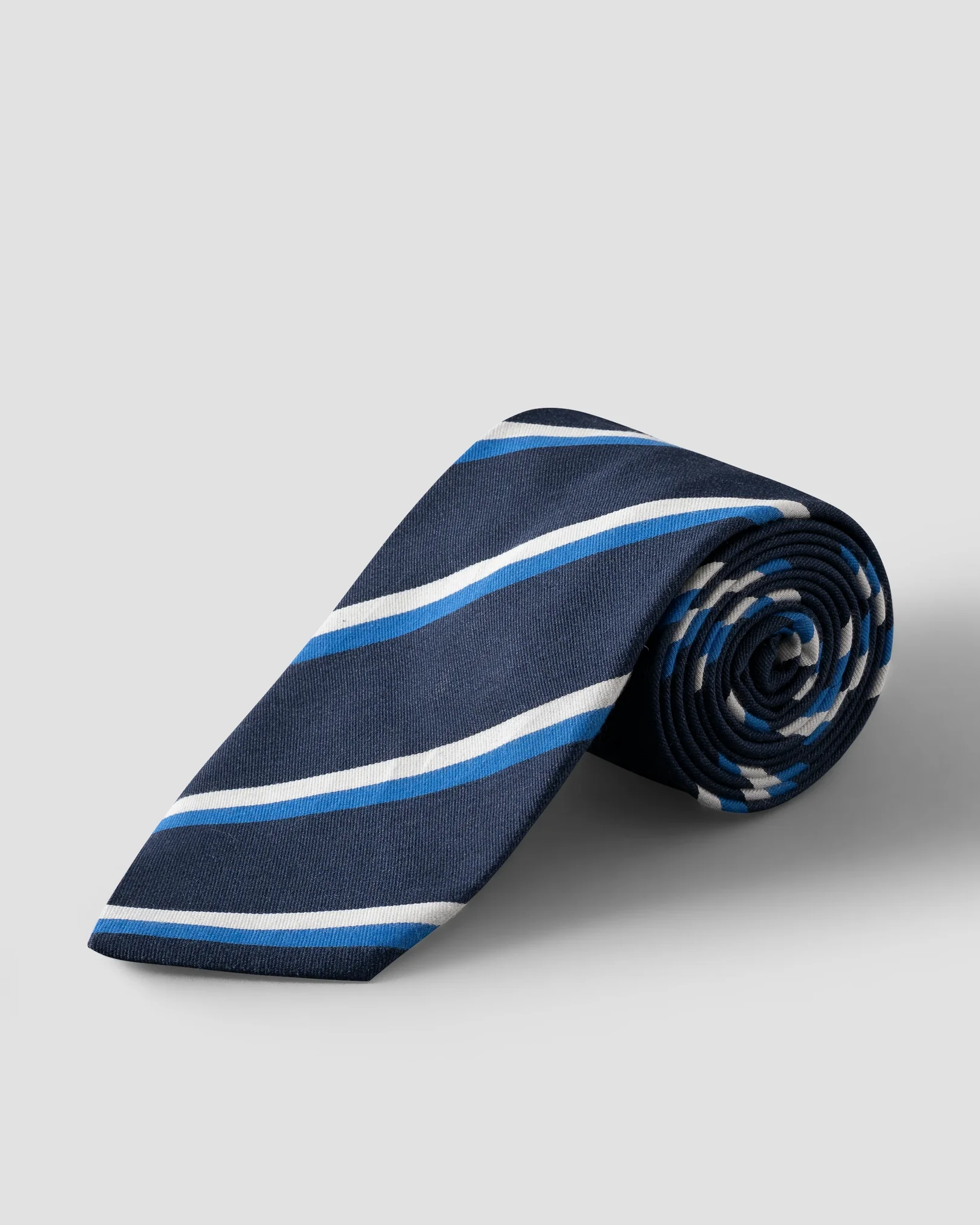 Eton - Striped Woven Silk Tie