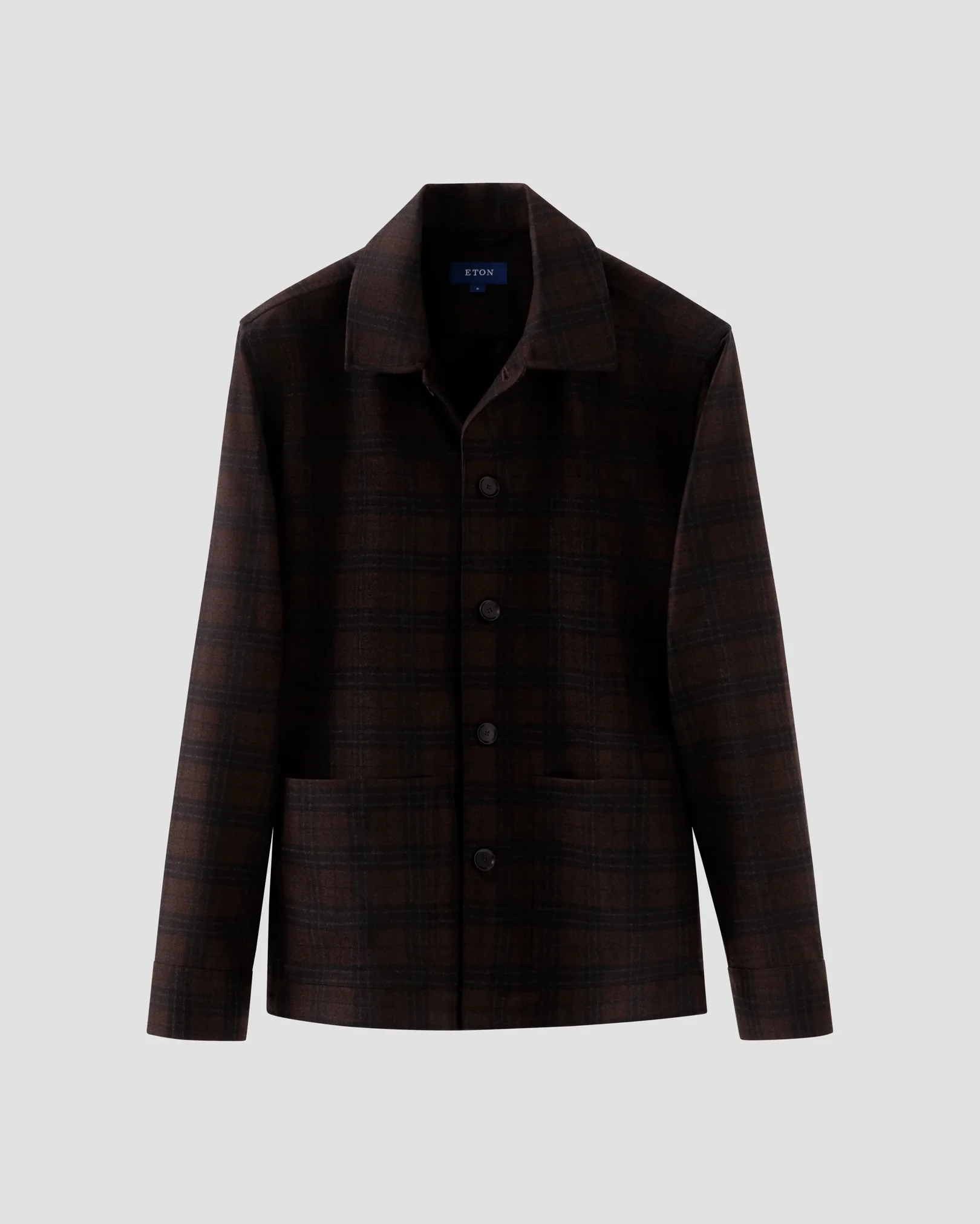 Eton - Wool Cashmere Overshirt