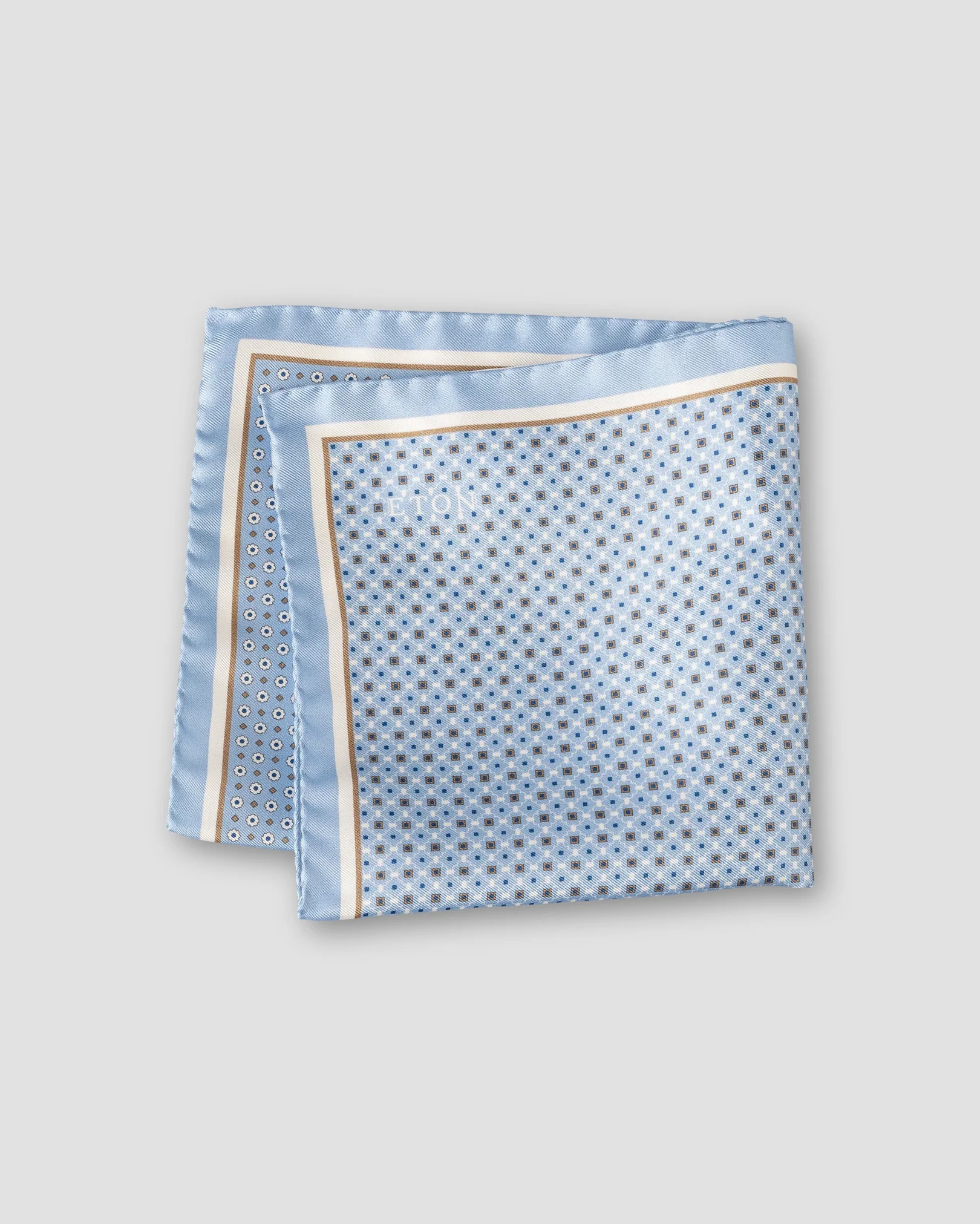 Eton - Four Sided Silk Pocket Square