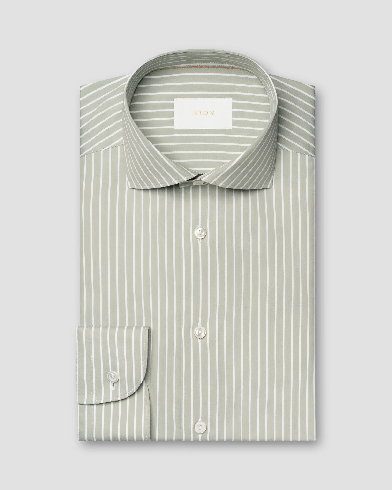 Cotton & Silk Stripe Shirt