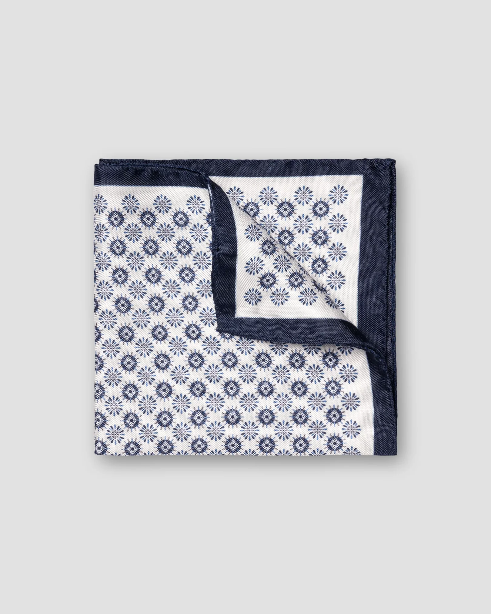 Eton - Geometric Silk Pocket Square