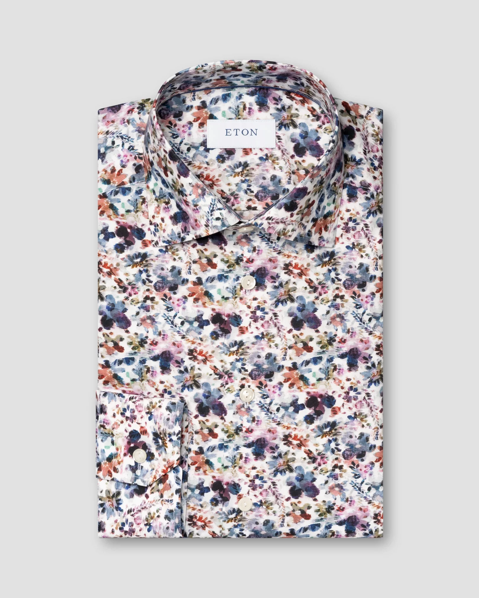 Eton - Floral Signature Twill Shirt