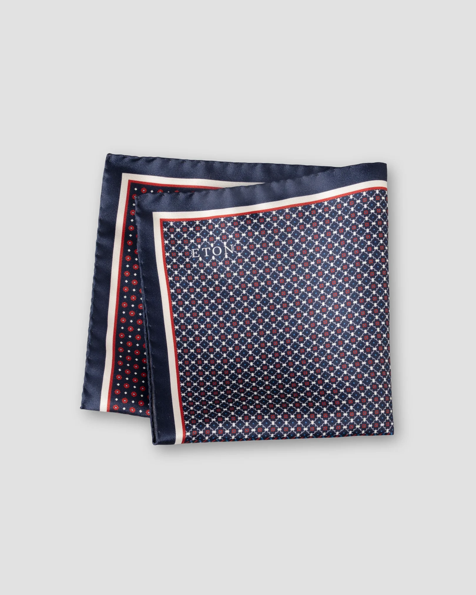 Eton - Four Sided Silk Pocket Square