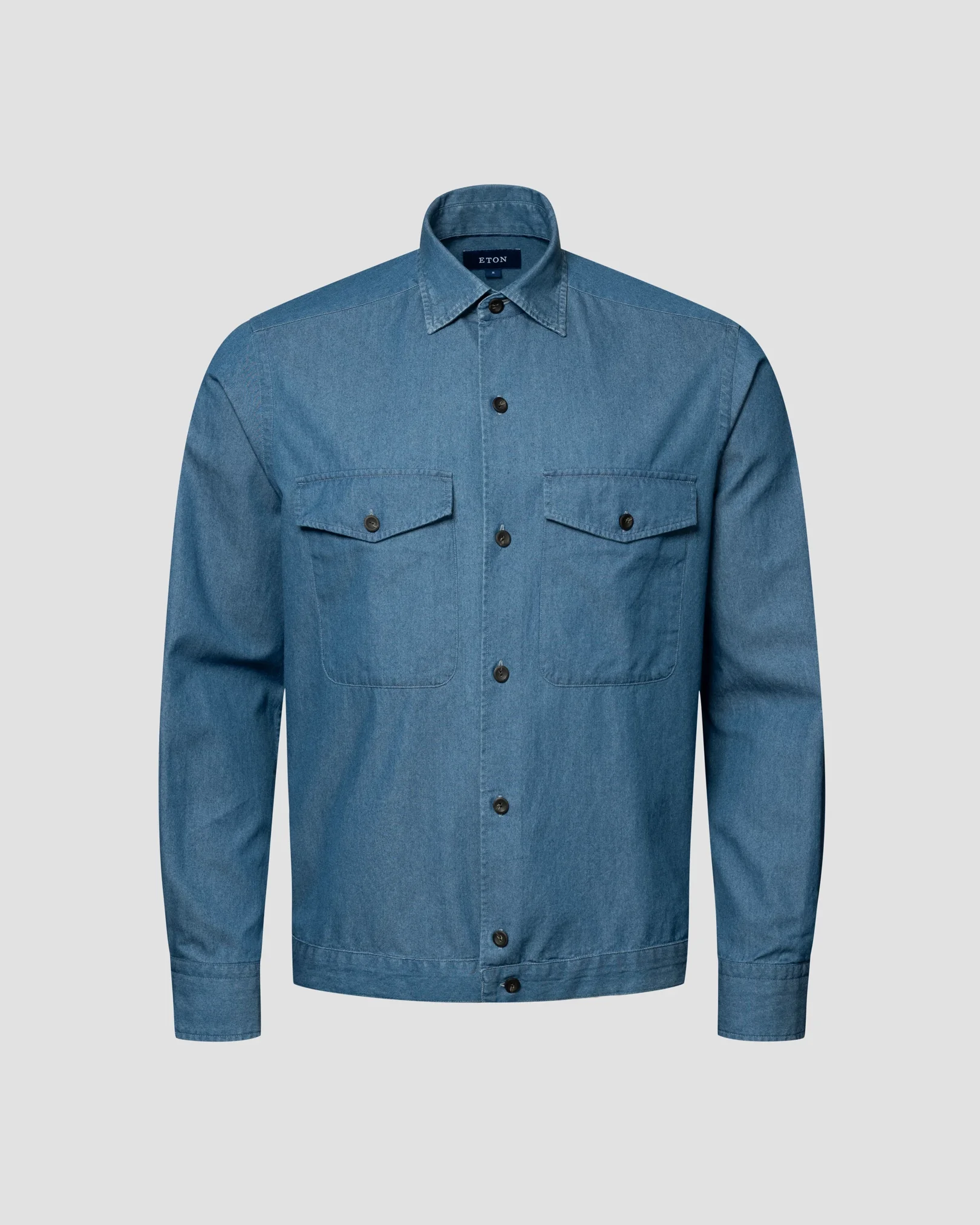 Eton - Navy Denim Overshirt