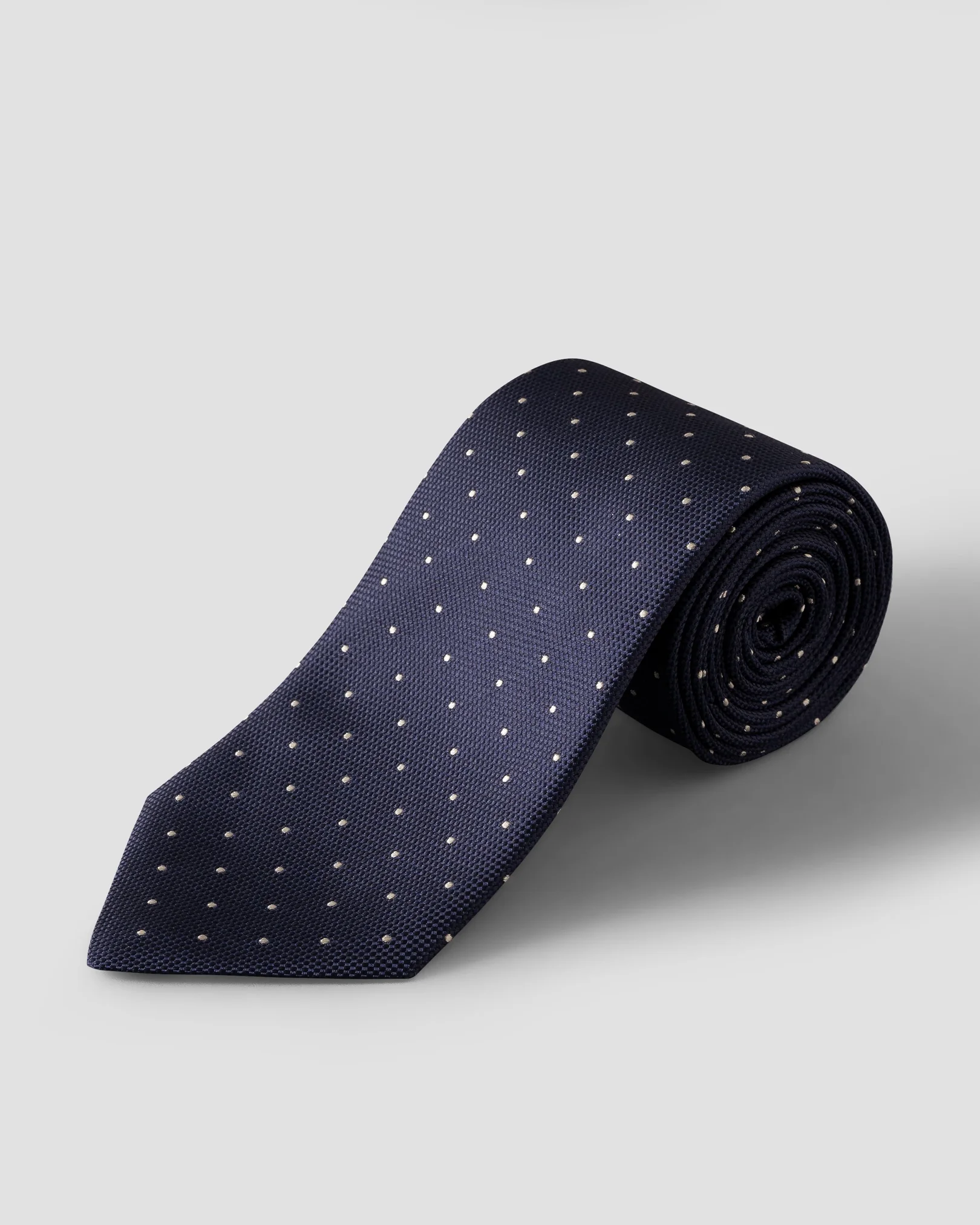 Eton - Polka Dot Woven Silk Tie