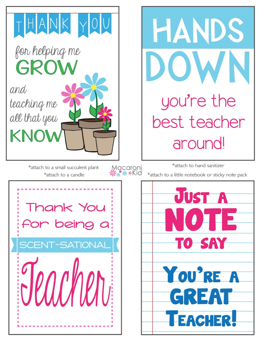 Teacher Printables