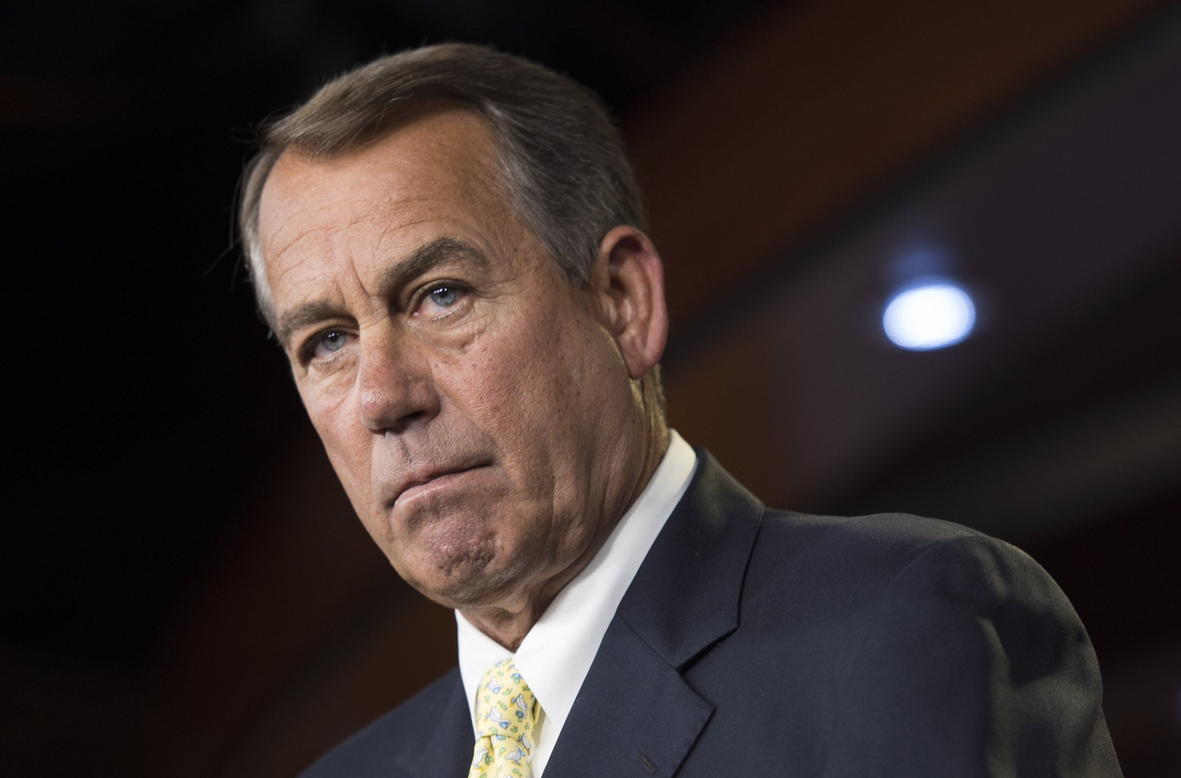 SPEAKER OF THE HOUSE JOHN BOEHNER IN WASHINGTON, D.C.