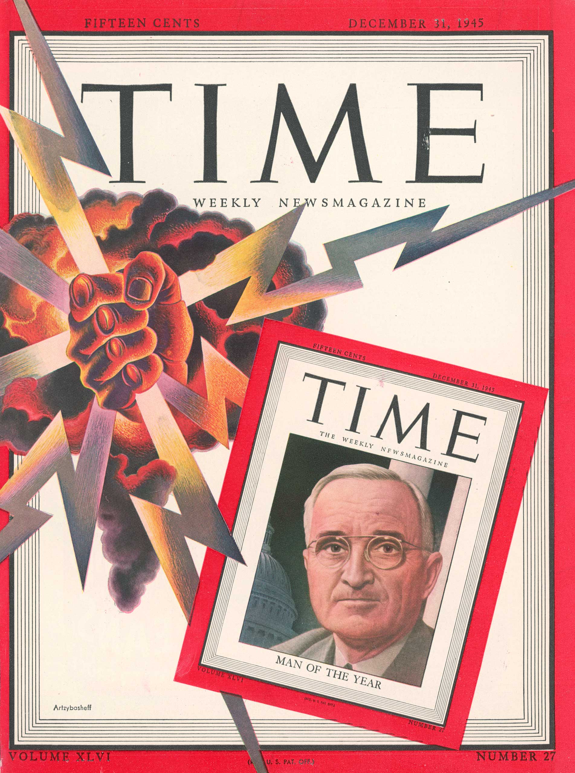 1945: President Harry S. Truman