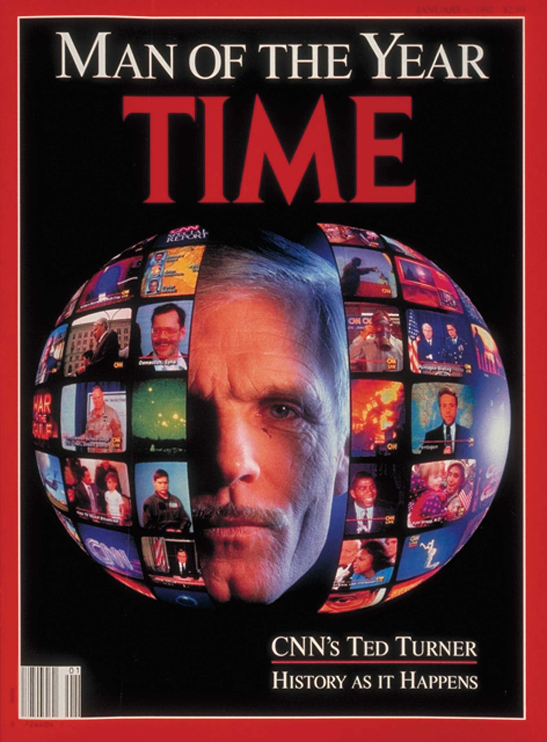 1991: Ted Turner