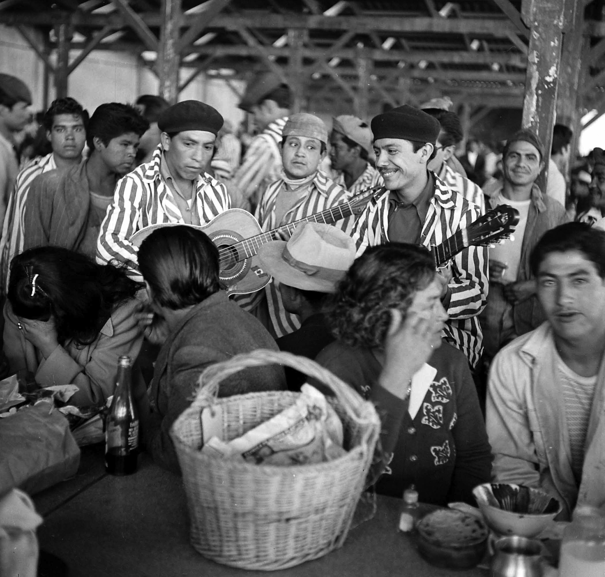 Inside the Black Palace prison in Mexico, 1950.