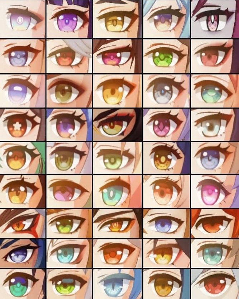 Guess the Genshin Impact character by their eyes (actually hard)