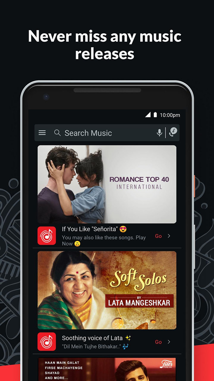 Wynk Music screen 5