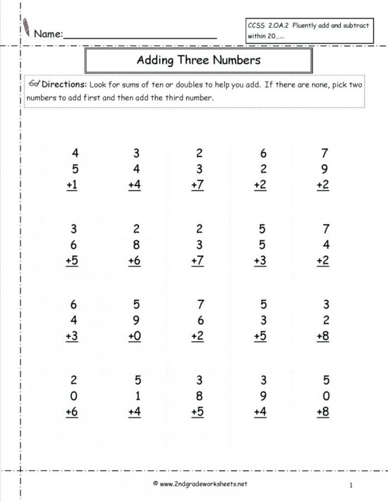 5 Free Math Worksheets First Grade 1 Subtraction Subtracting From whole ...