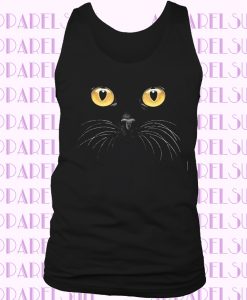 3D Black Cats Tanktops