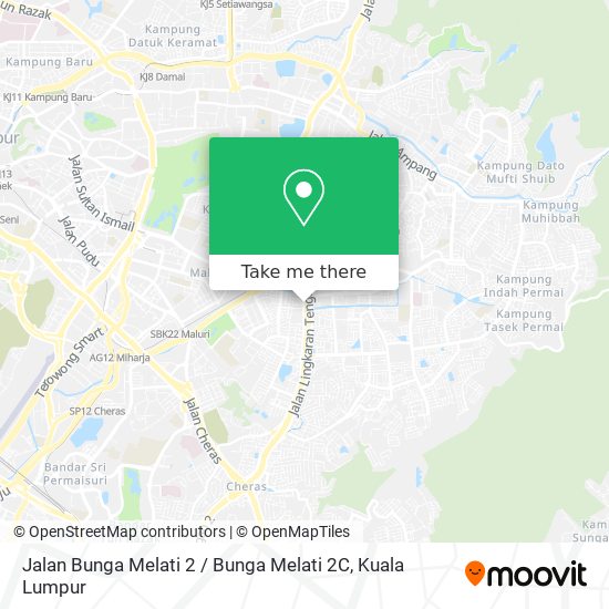 How to get to Jalan Bunga Melati 2 / Bunga Melati 2C in Hulu Langat by ...