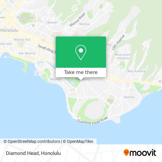 Mapa de Diamond Head