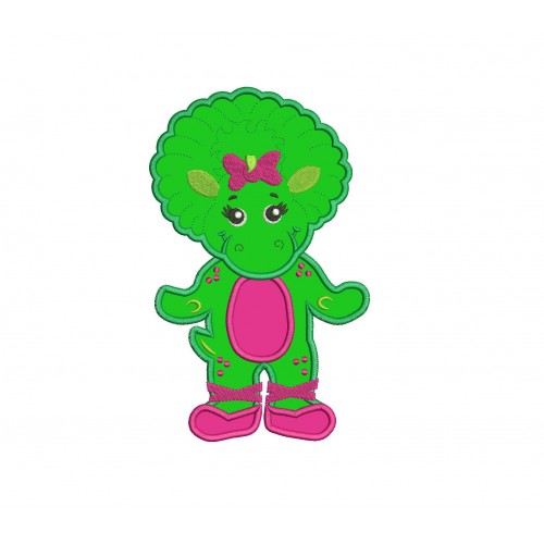 Baby Bop From Barney Applique Design