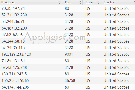 US Proxy Servers