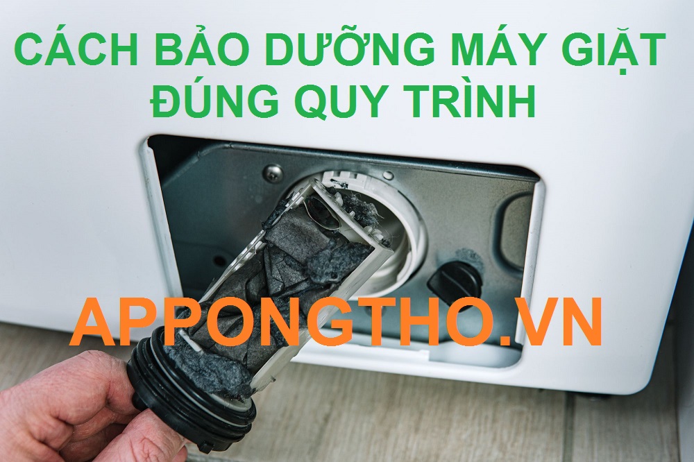 Cách vệ sinh máy giặt an toàn