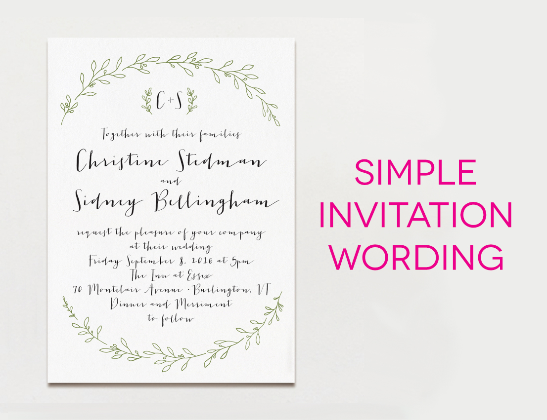 15 Wedding Invitation Wording Samples: From Traditional to Fun