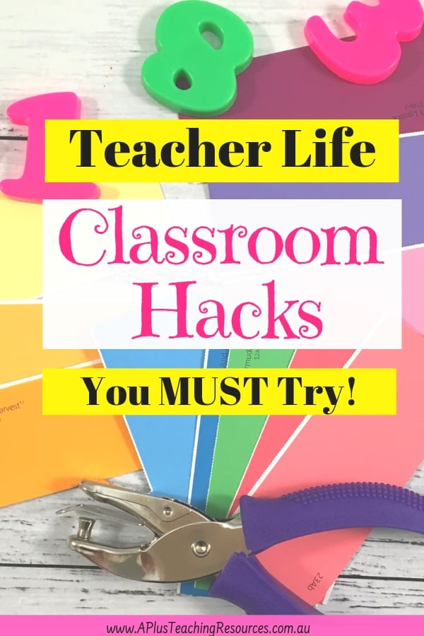 Teacher life teaching hacks