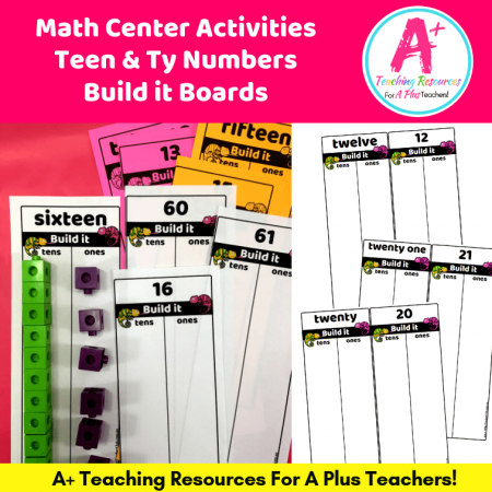 Ty & Teen Numbers Build it Boards product image