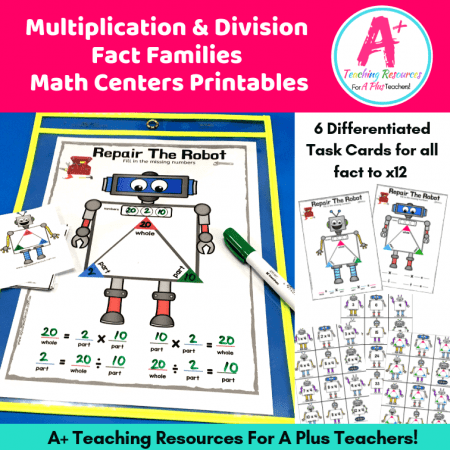 image of multiplication fact printable