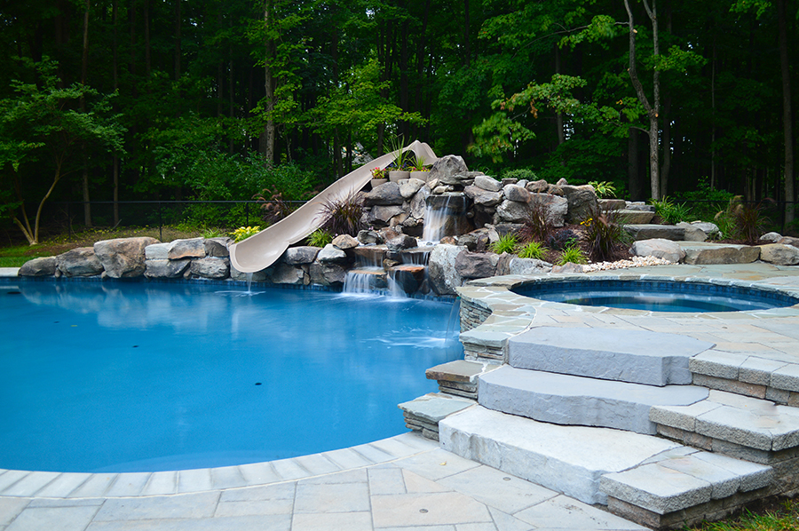 Spa Waterfalls | Aquatic Artists | Pool Waterfalls | NJ, PA, DE, MD